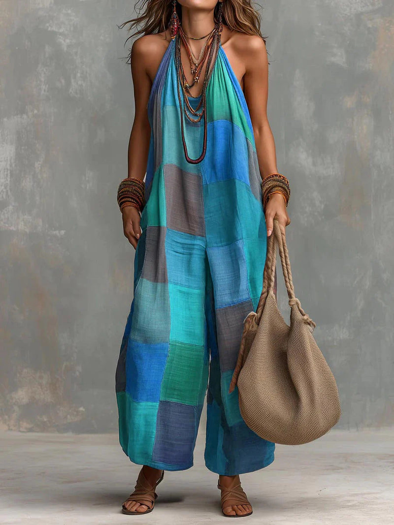 Marisol™ - Bohemian Summer Escape Jumpsuit