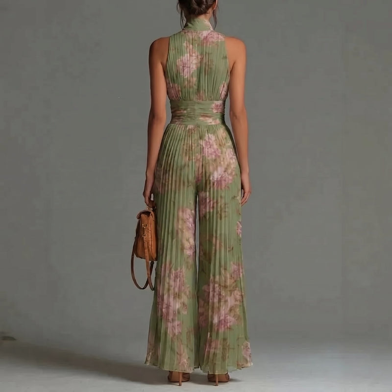 Aurelia™ Elegant Floral Jumpsuit