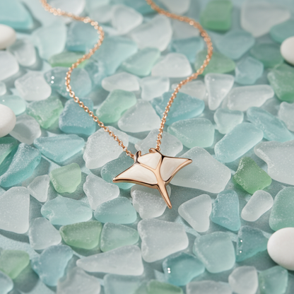 Manta Ray Pendant Necklace