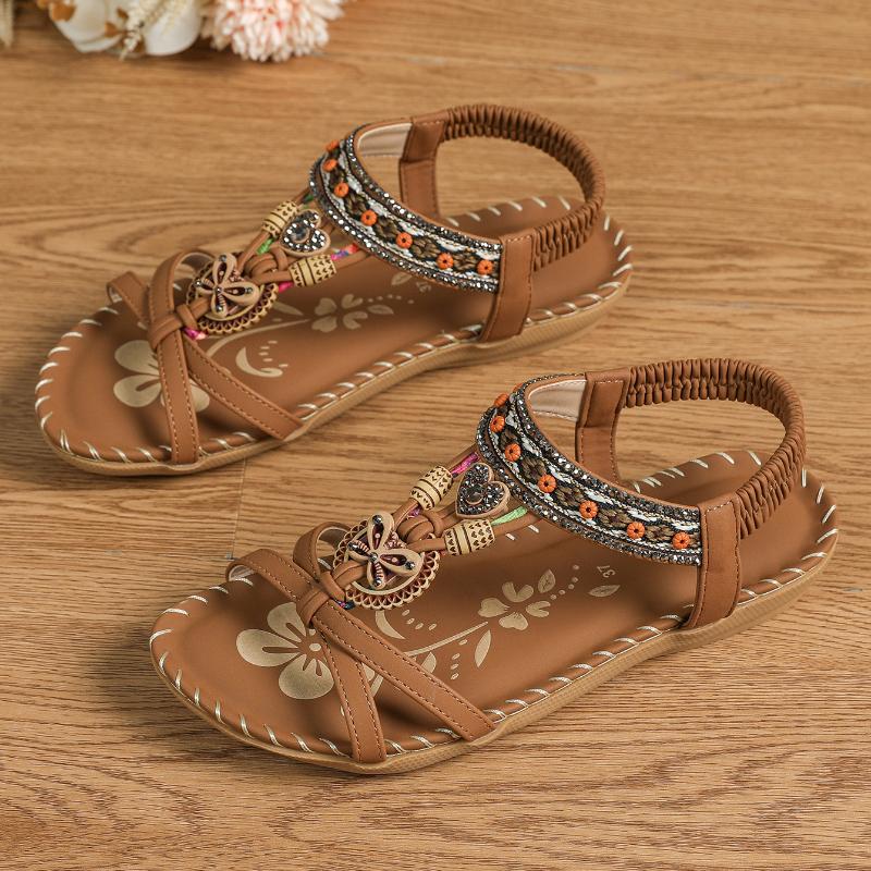 Isla™ | Ibiza-Inspired Embellished Sandals for Comfort & Elegance