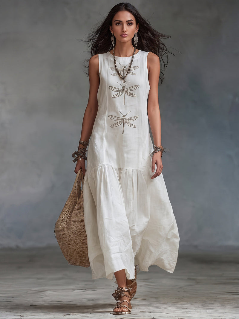 Elara - Sleeveless Maxi Dress