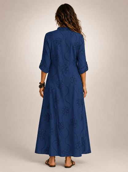 Livia | Tummy-Concealing Floral Summer Dress