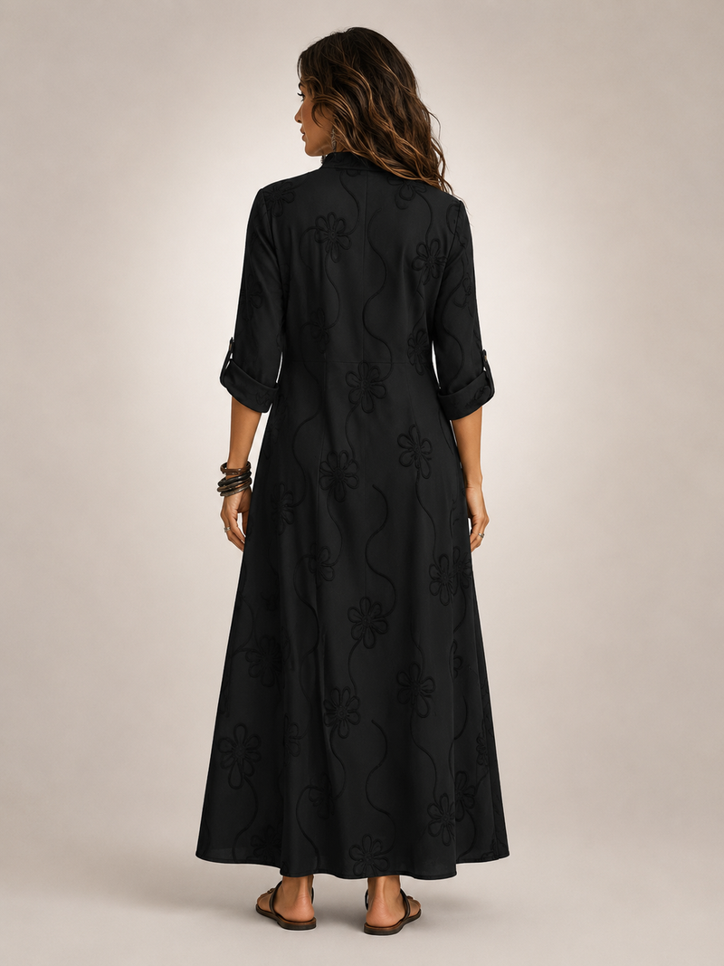 Livia | Tummy-Concealing Floral Summer Dress