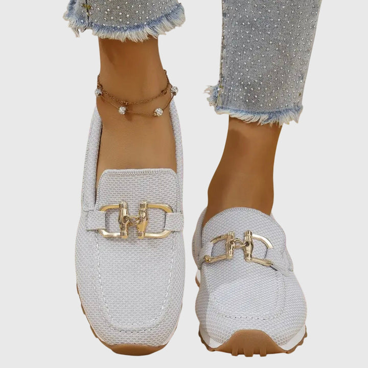 Elina Textured Loafer Sneakers