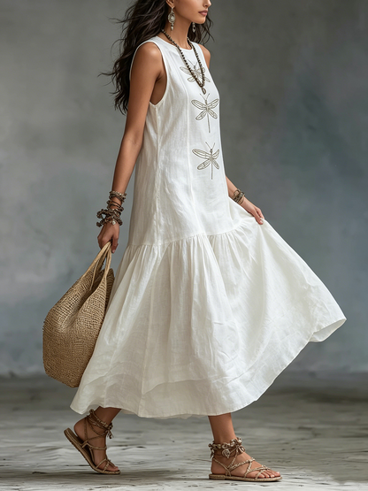Elara - Sleeveless Maxi Dress