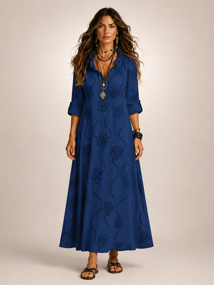 Livia | Tummy-Concealing Floral Summer Dress