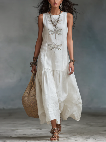 Elara - Sleeveless Maxi Dress