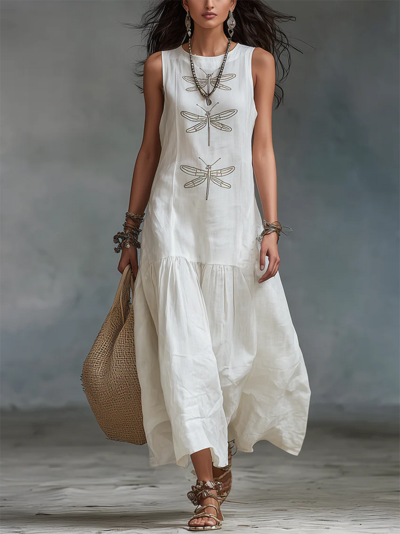 Elara - Sleeveless Maxi Dress