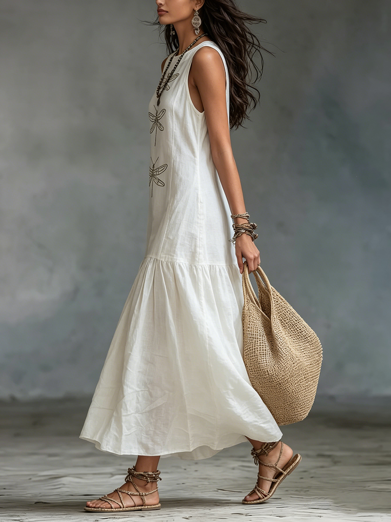 Elara - Sleeveless Maxi Dress