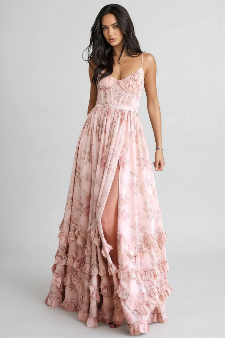 Elara Floral Maxi Dress