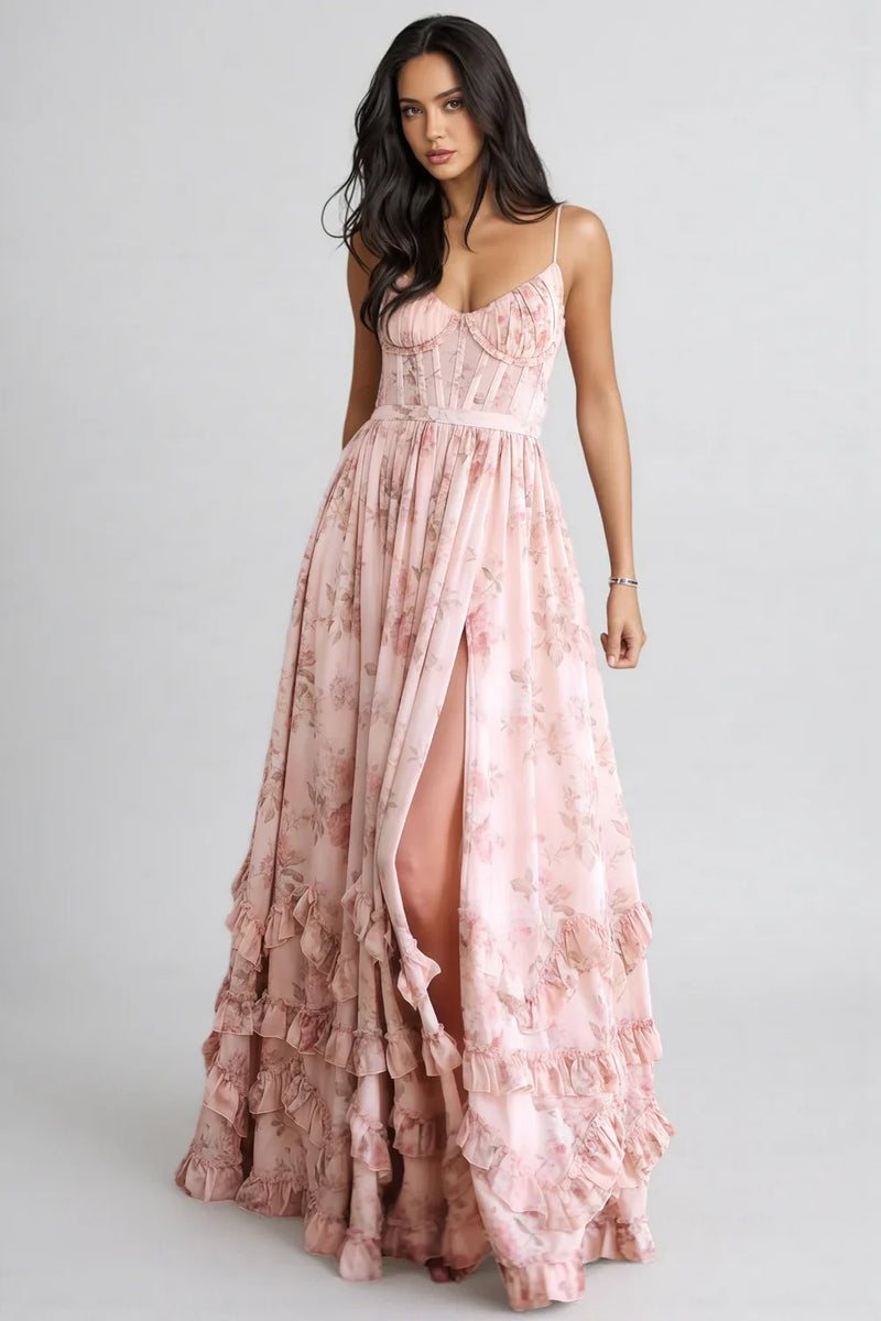 Elara Floral Maxi Dress
