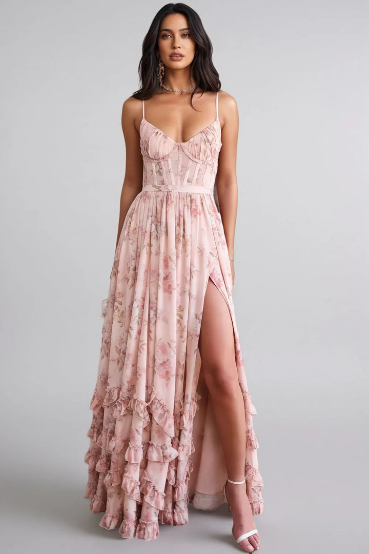 Elara Floral Maxi Dress