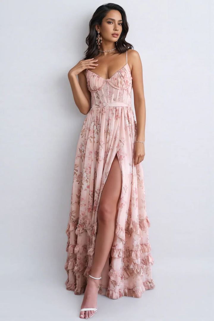 Elara Floral Maxi Dress