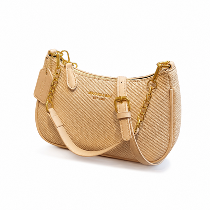 Liora Woven Shoulder Bag