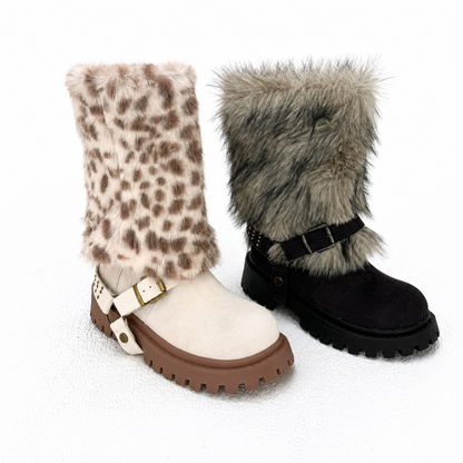 Aria 2-Way Fur Cuff Boots