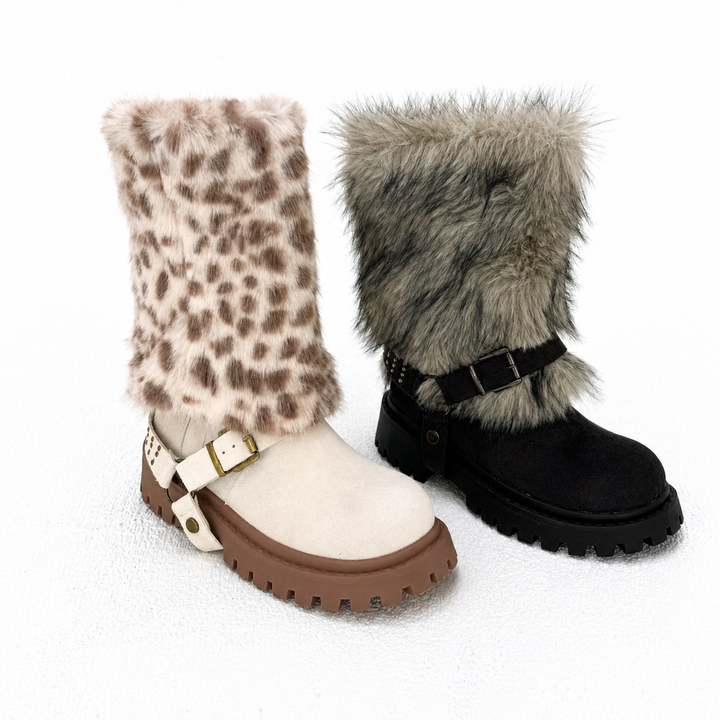 Aria 2-Way Fur Cuff Boots