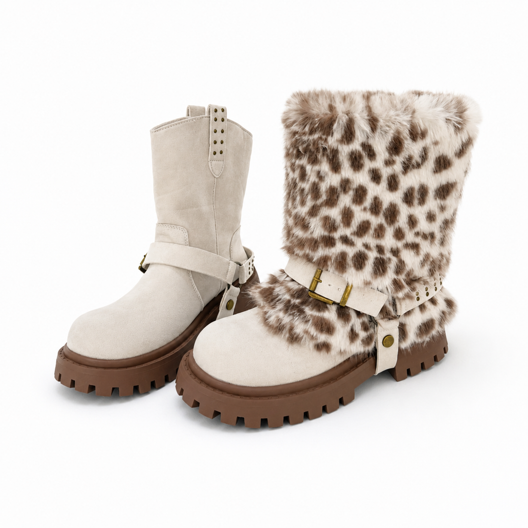 Aria 2-Way Fur Cuff Boots