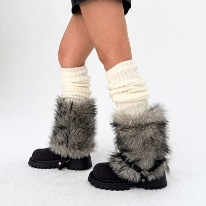 Aria 2-Way Fur Cuff Boots