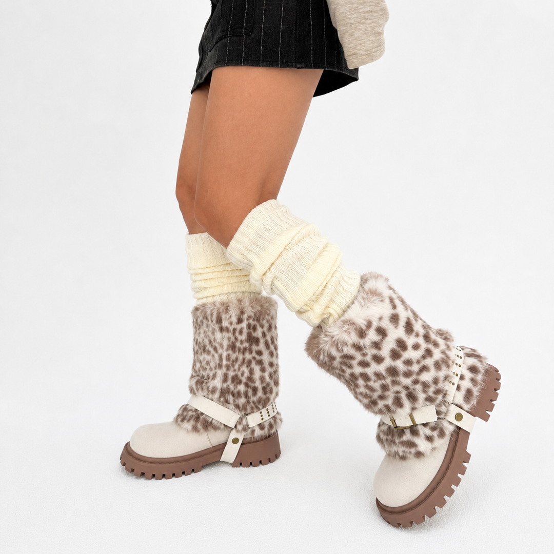 Aria 2-Way Fur Cuff Boots
