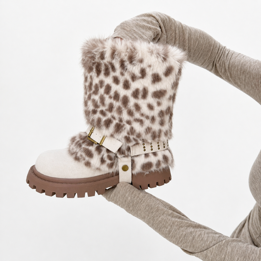 Aria 2-Way Fur Cuff Boots