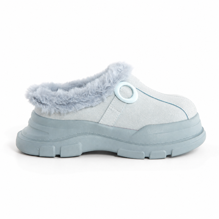 Skyla Furry Mule