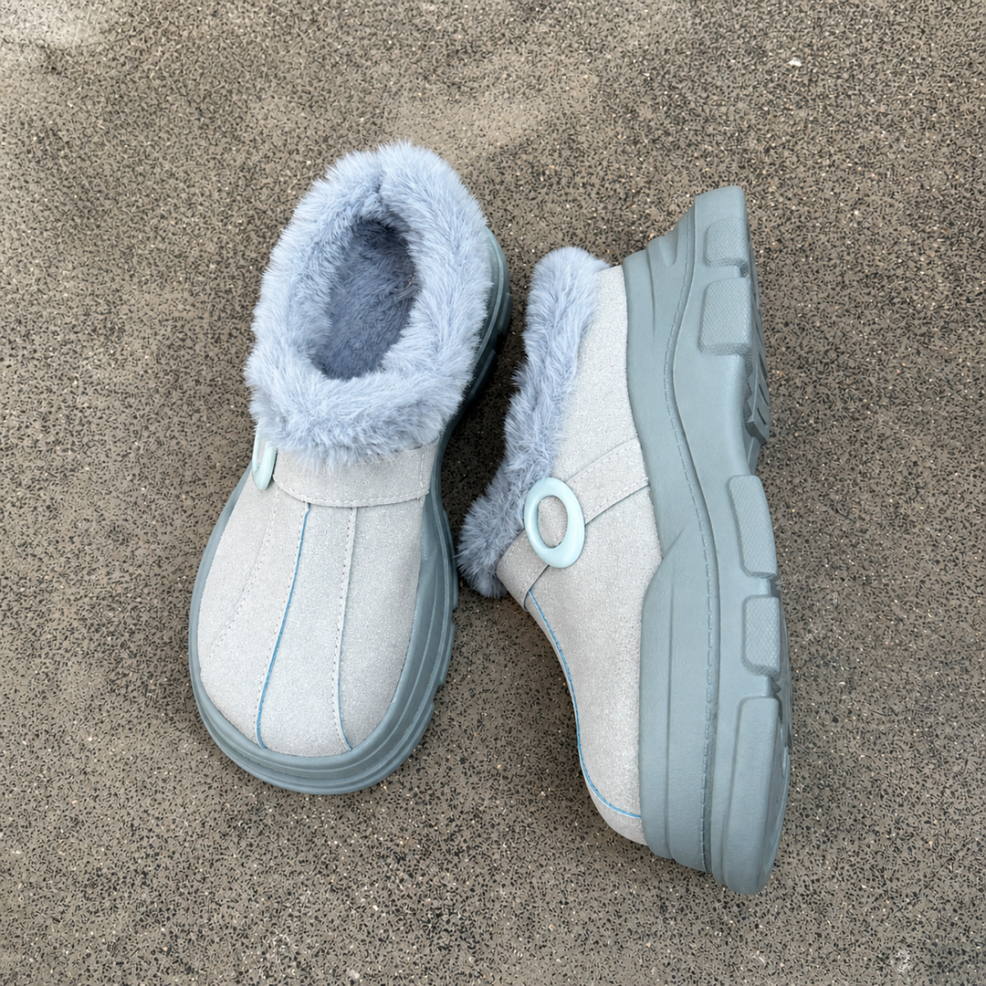 Skyla Furry Mule