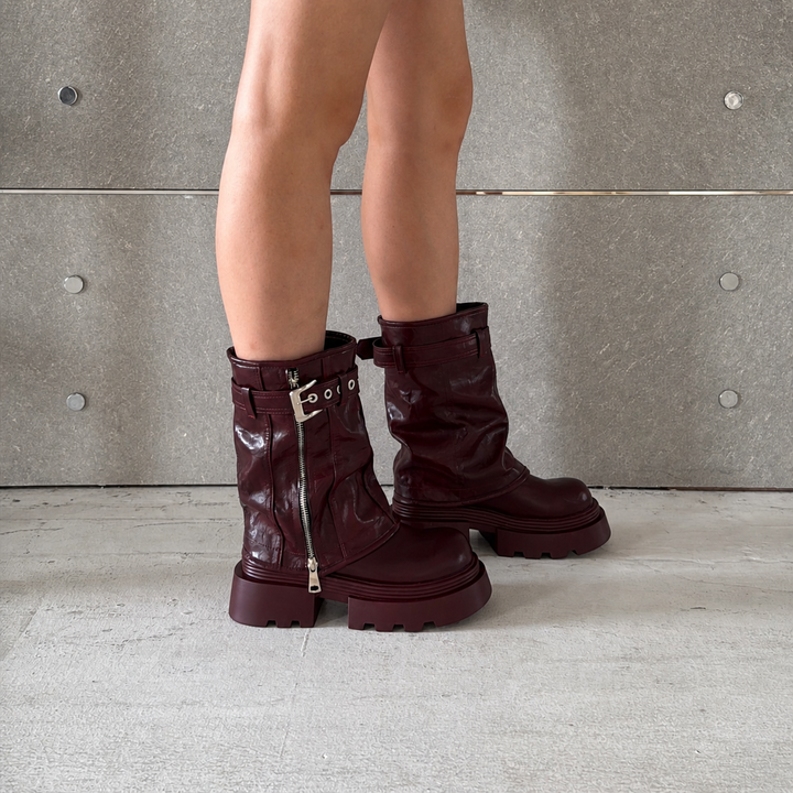Ruby Fold Over Platform Boots