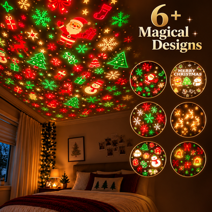 Christmas Tree Ceiling Projector, Plug and Play Christmas Projector