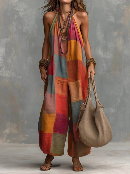 Marisol™ - Bohemian Summer Escape Jumpsuit