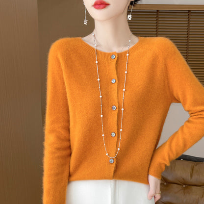 Womens Lambswool Cardigan