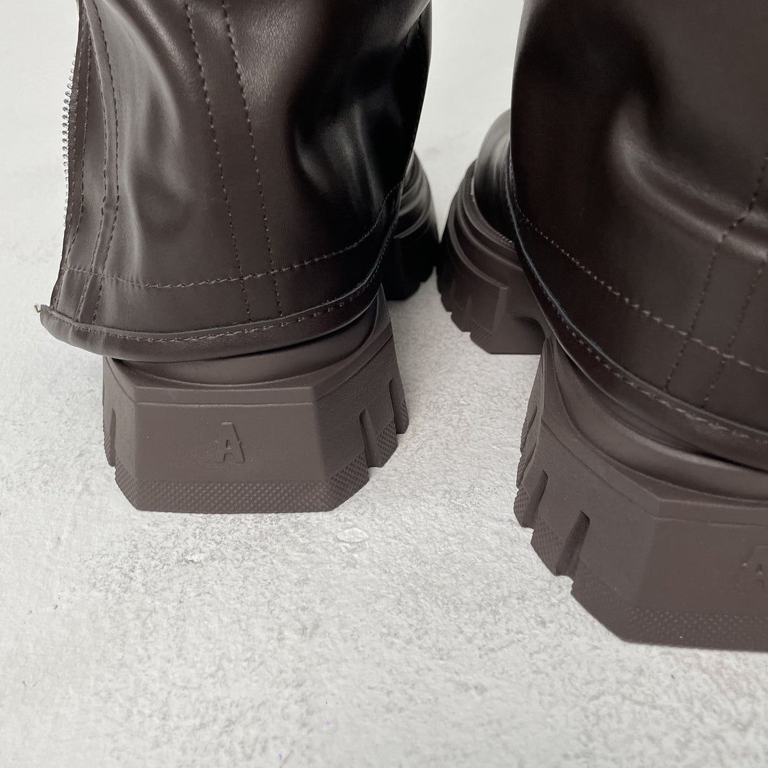Blaze Fold Over Chunky Boots