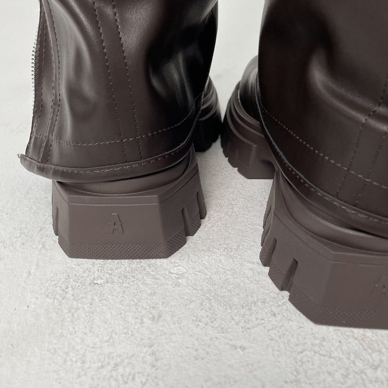 Blaze Fold Over Chunky Boots