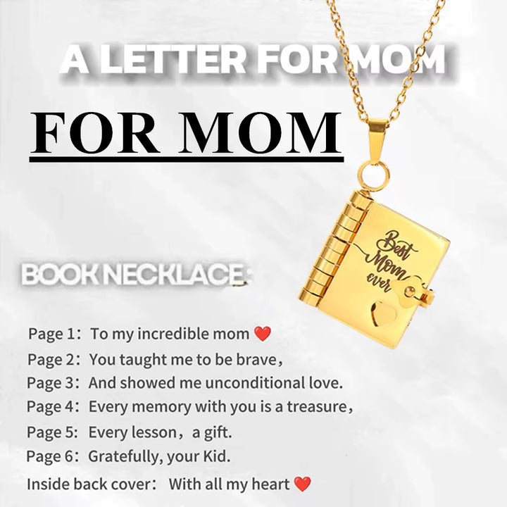 Star Book Pendant Necklace