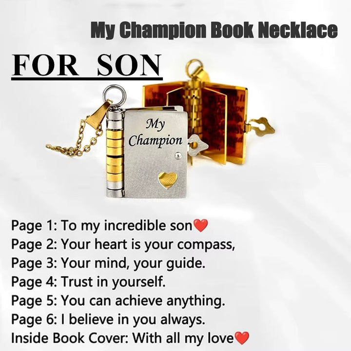 Star Book Pendant Necklace