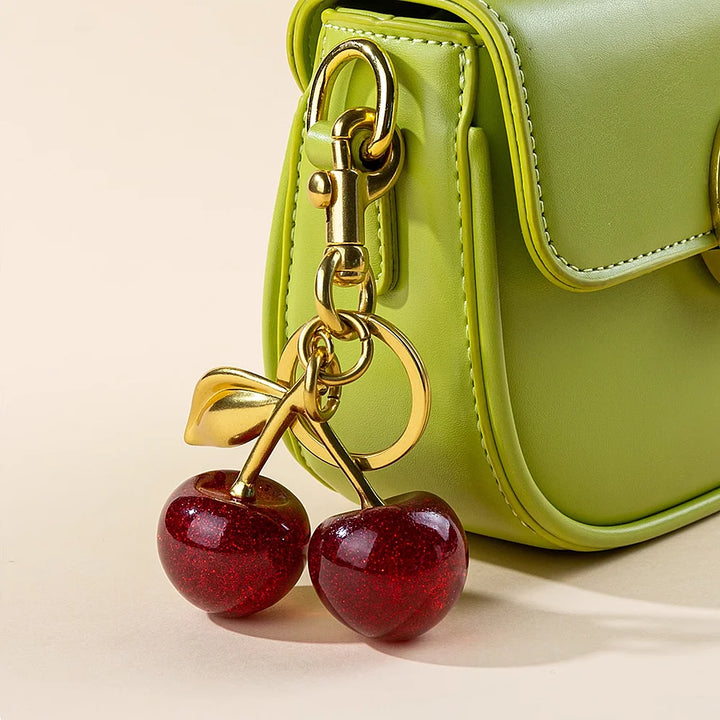 Cherry Bag Charm