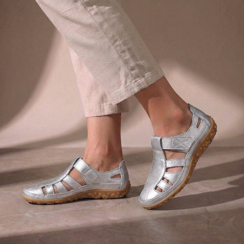 Emma | Adjustable Strap Closed Toe Sandals