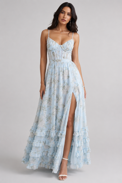 Elara Floral Maxi Dress