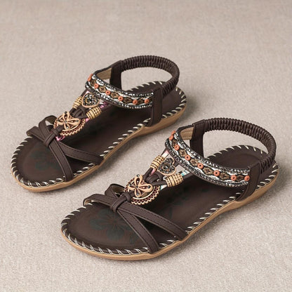 Isla™ | Ibiza-Inspired Embellished Sandals for Comfort & Elegance