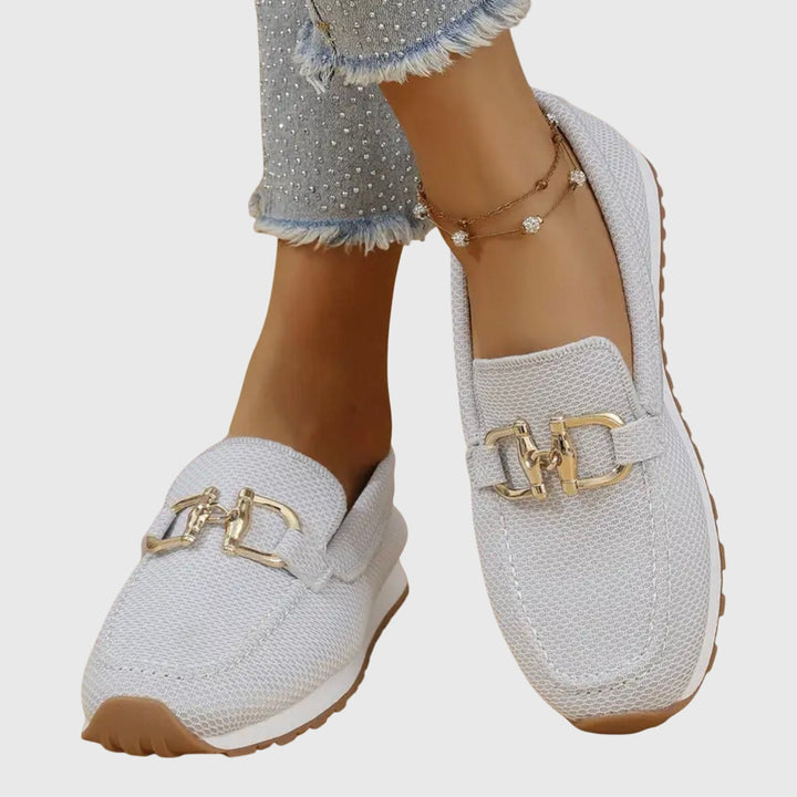 Elina Textured Loafer Sneakers
