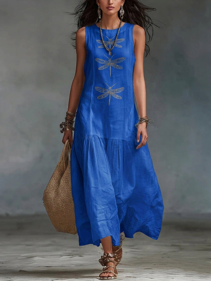 Elara - Sleeveless Maxi Dress