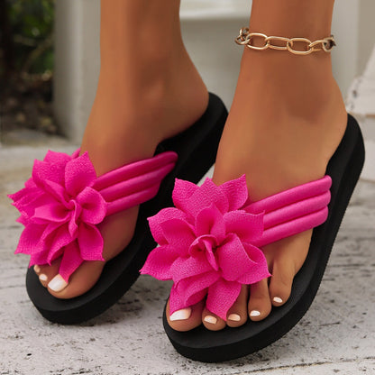 Lillian™ | Floral Slip-On Summer Sandals