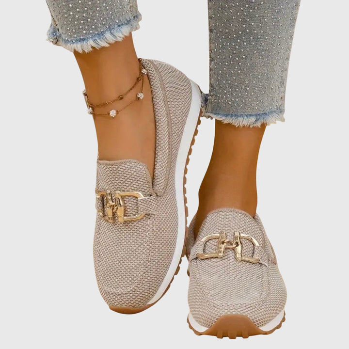 Elina Textured Loafer Sneakers