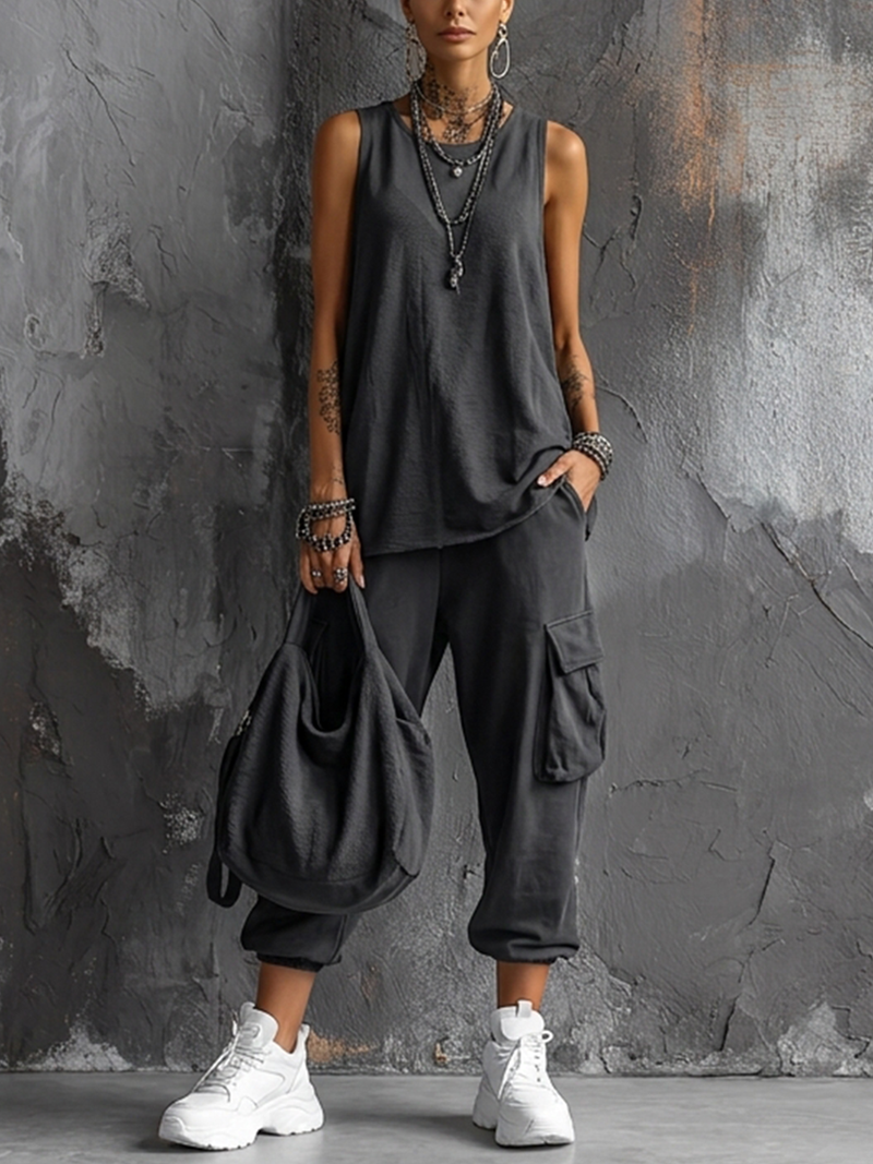 Amelie | Soft Casual Set with Pockets