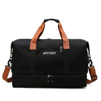 Marlow DUFFEL – Lightweight Gym & Travel Bag with Shoe Compartment and Wet-Dry Separation
