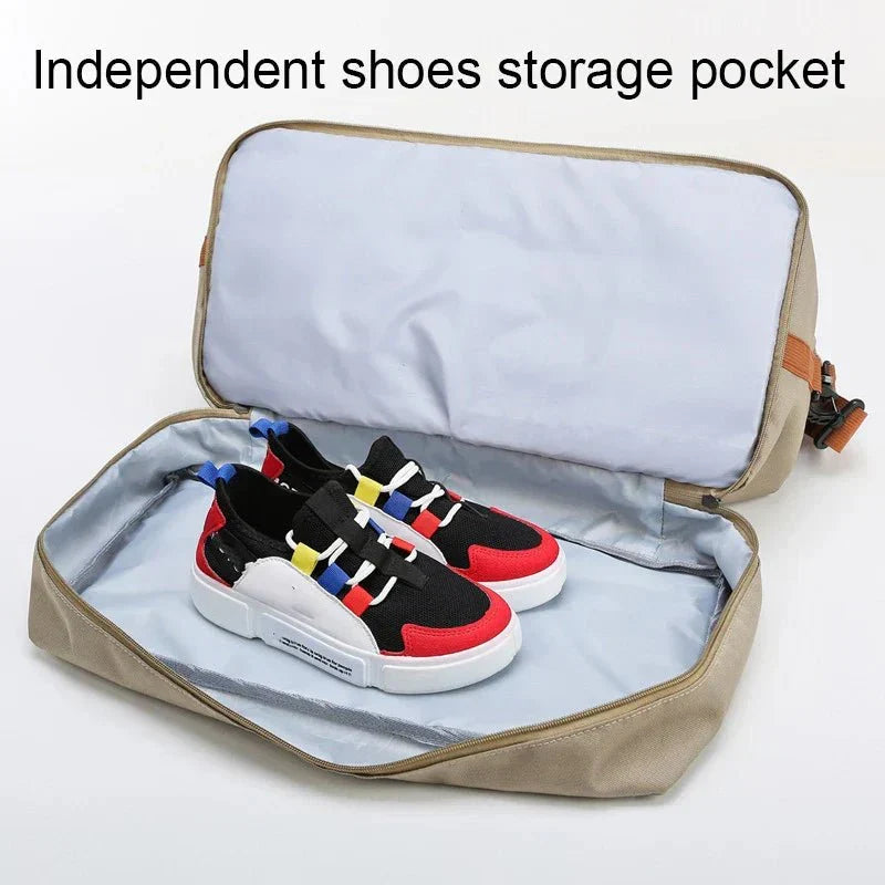 Marlow DUFFEL – Lightweight Gym & Travel Bag with Shoe Compartment and Wet-Dry Separation