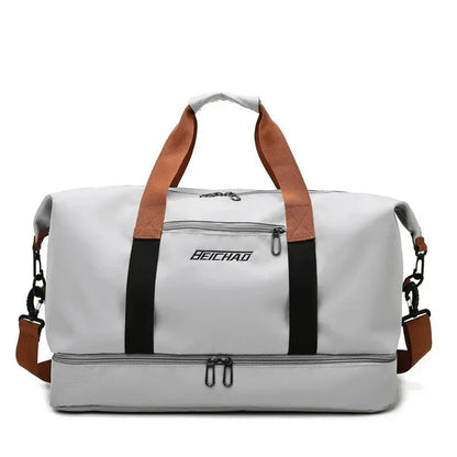 Marlow DUFFEL – Lightweight Gym & Travel Bag with Shoe Compartment and Wet-Dry Separation
