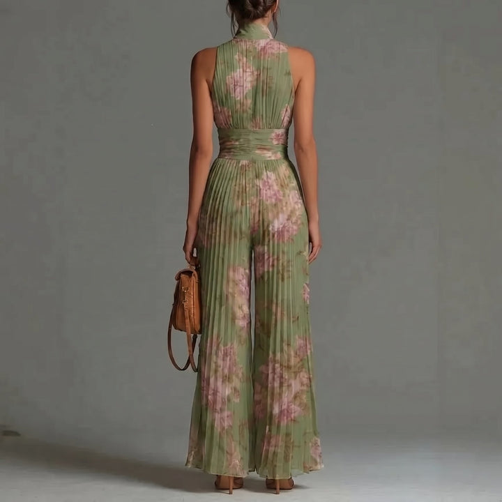 Aurelia™ Elegant Floral Jumpsuit
