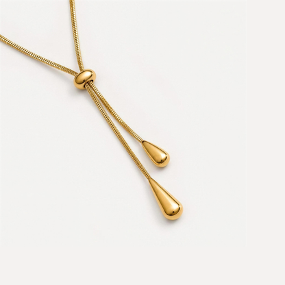 Slider Necklace Gold-Plated